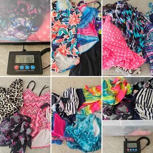 35 Pieces WHOLESALE Lot Women's SwimWear Swimsuits 8 pounds ReSale Flea Market